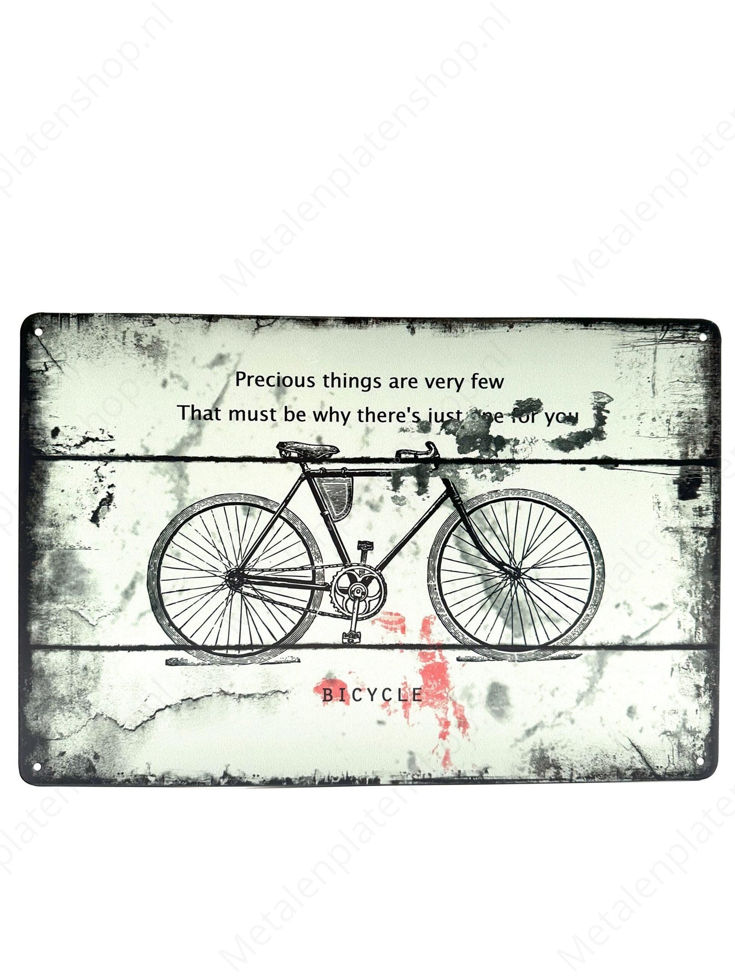 Bicycle - Metal Wall Sign