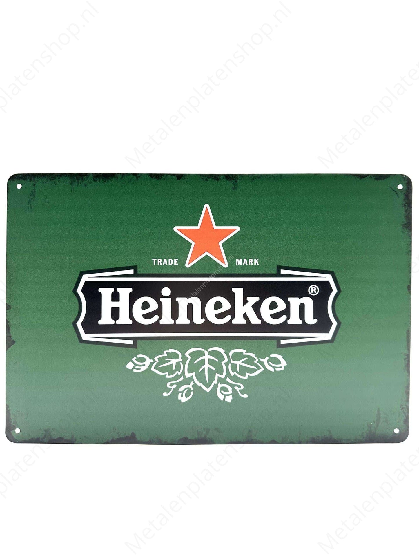 Heineken - Metalen Wandbord