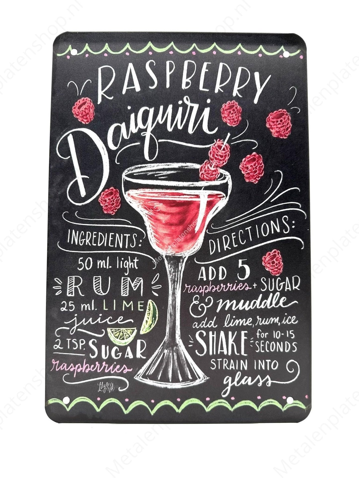 Raspberry Daiquiri - Cocktails