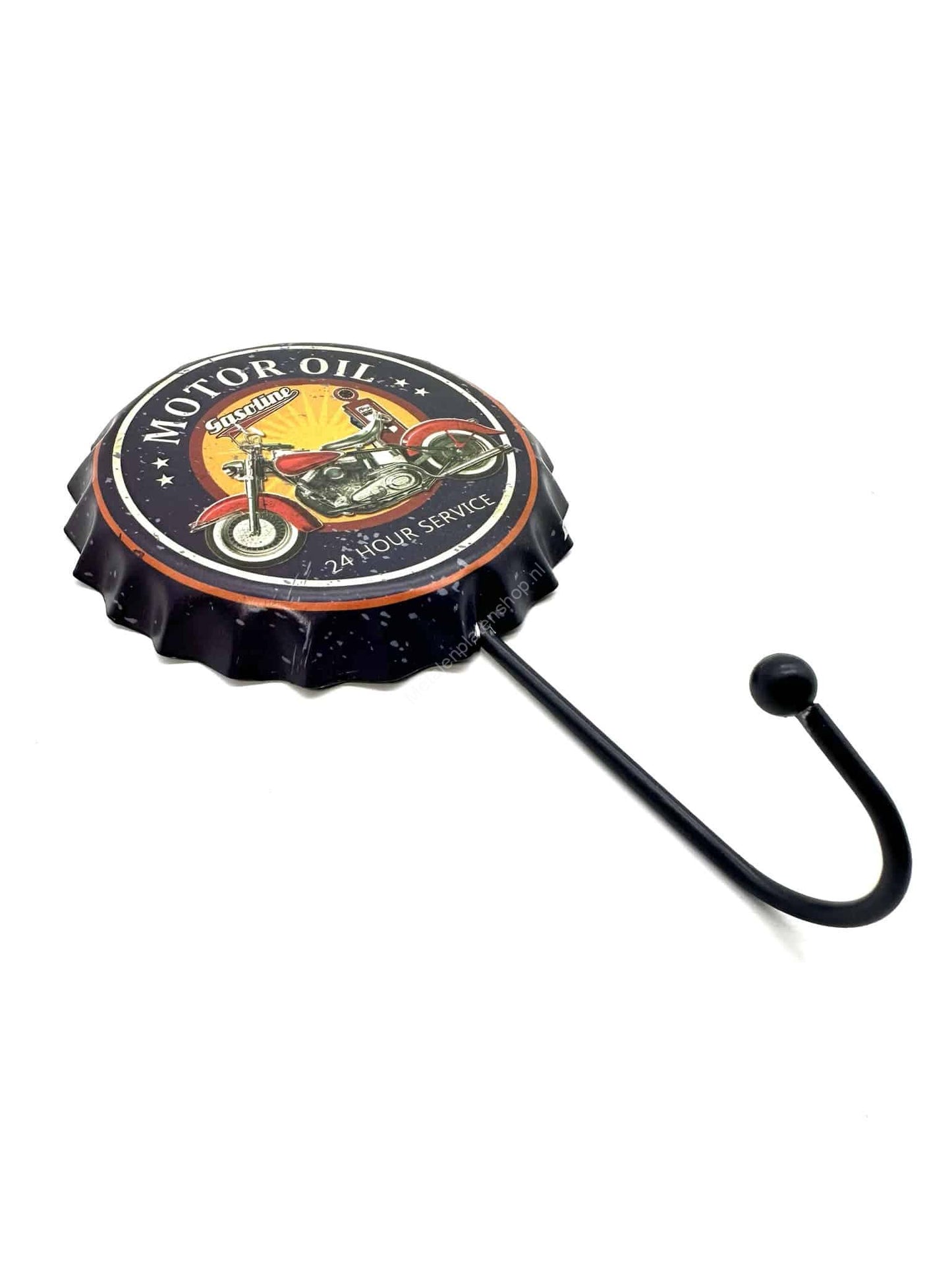 Motor Oil Cap - Coat Rack - Towel Hook - Metal Wall Sign