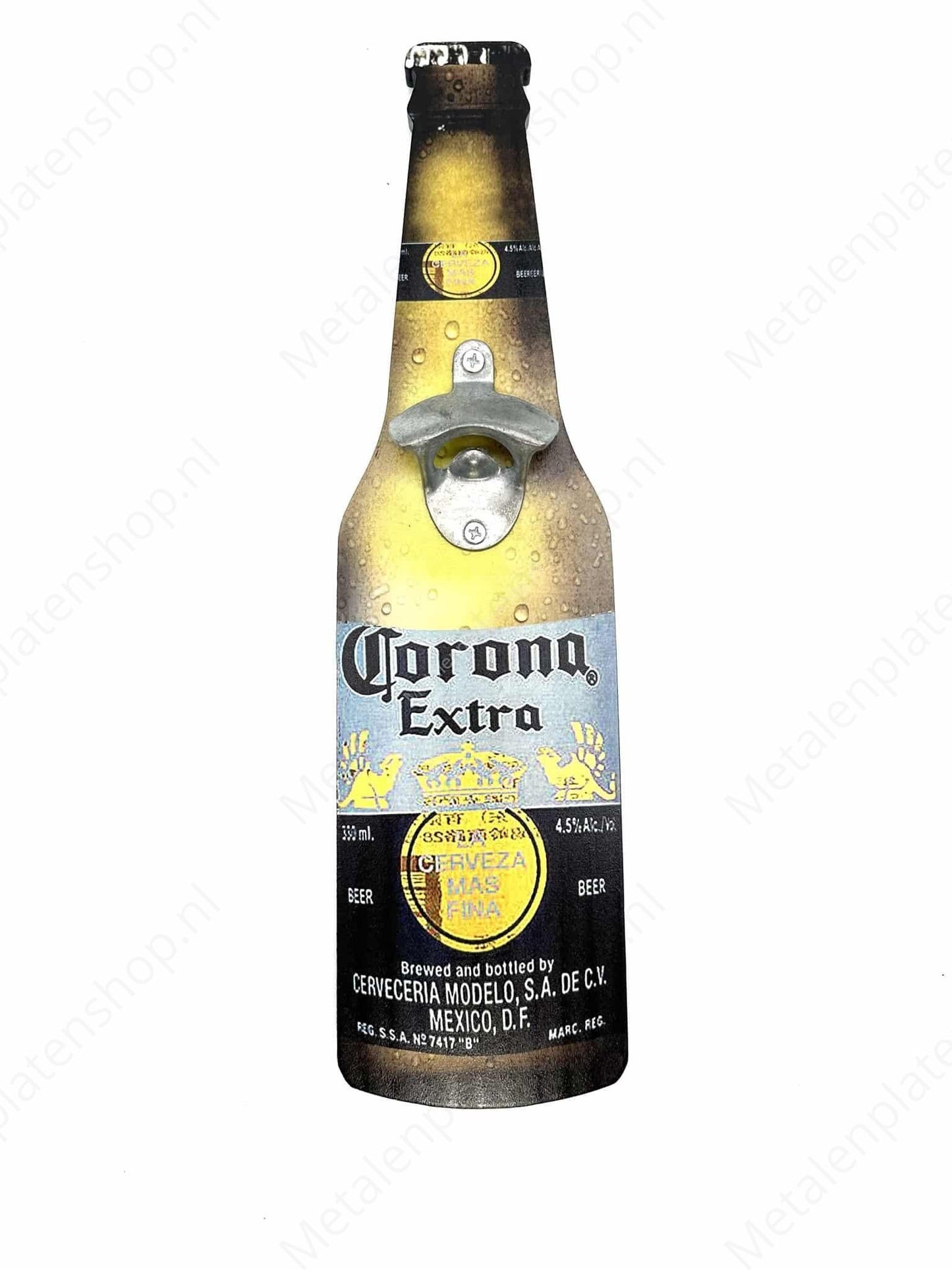 Beer opener - Corona Extra - Metal Wall Sign