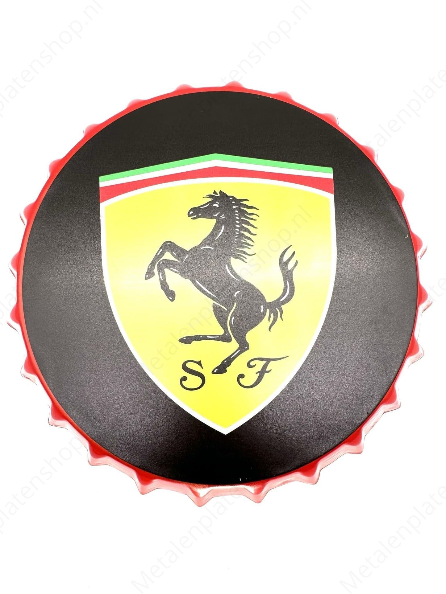 Getränkedeckel - Ferrari - 30x30cm Rund