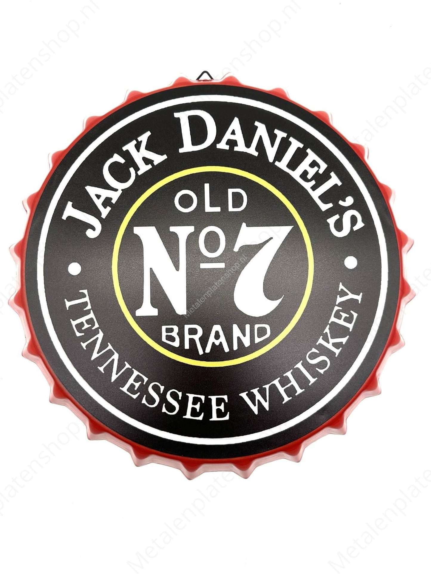 Drankdop - Jack Daniels - Old No7 - 30x30cm Rond