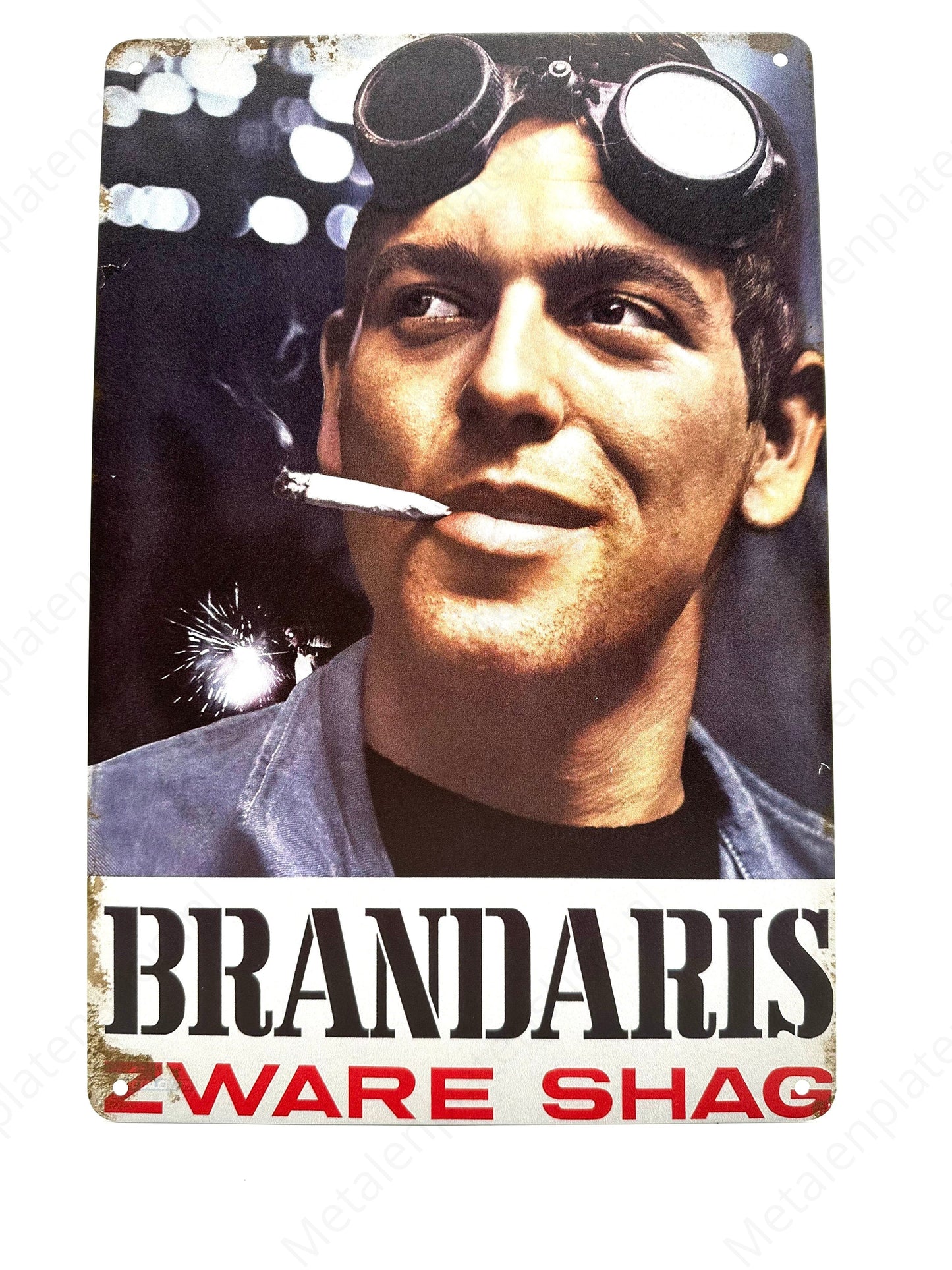 Brandaris Heavy Shag - Metal Wall Sign
