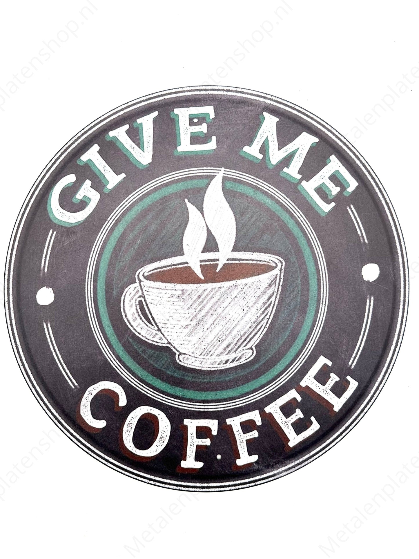 Give Me Coffee - Rond