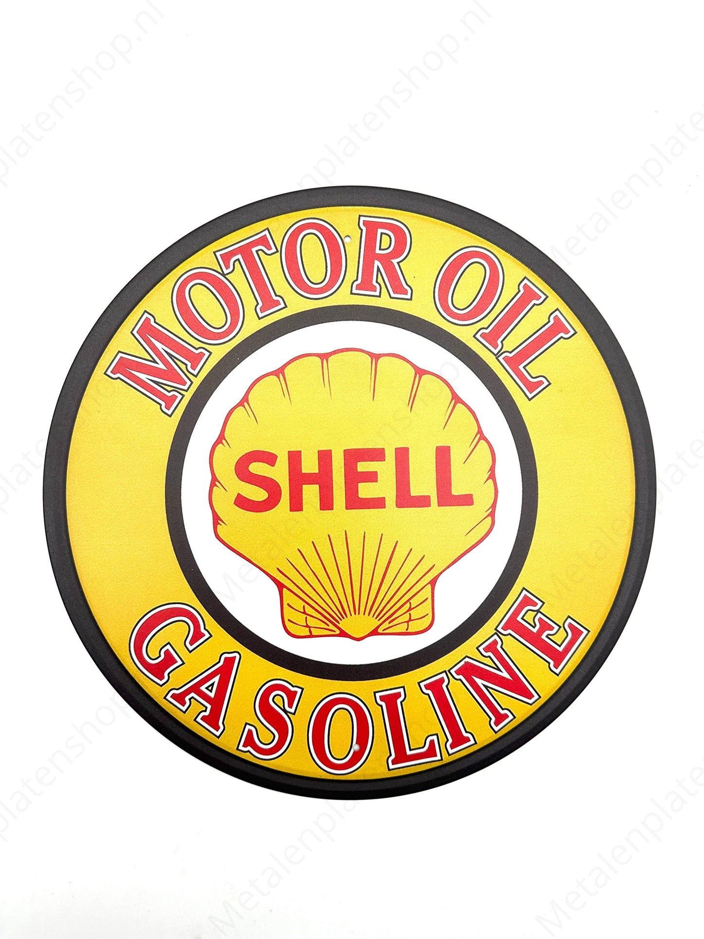 Motor Oil - Shell - Gasoline - Rond
