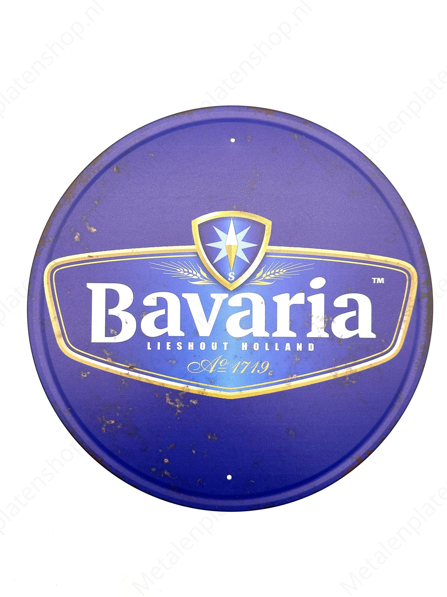 Bavaria Blauw - Rond