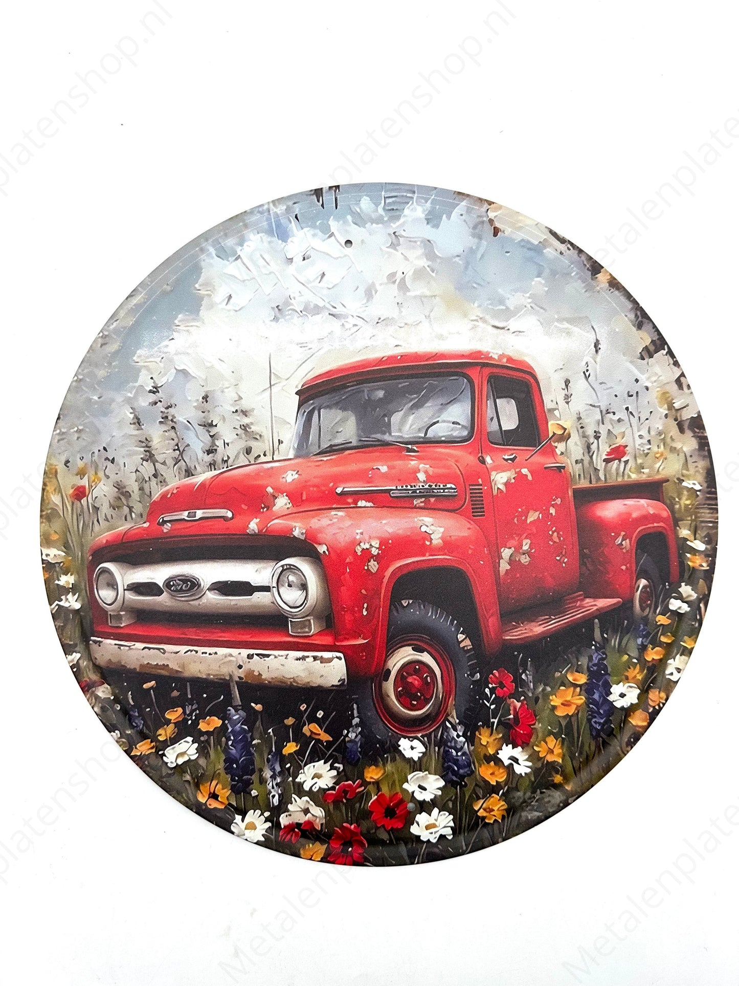 Vintage Truck - Rond