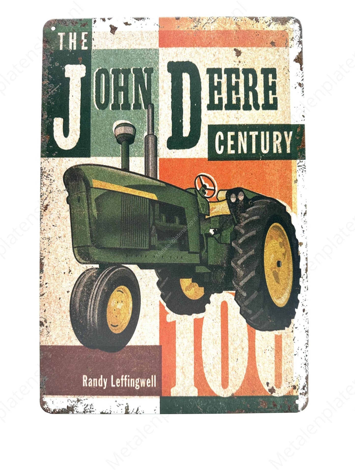 The John Deere Century - Metal Wall Sign