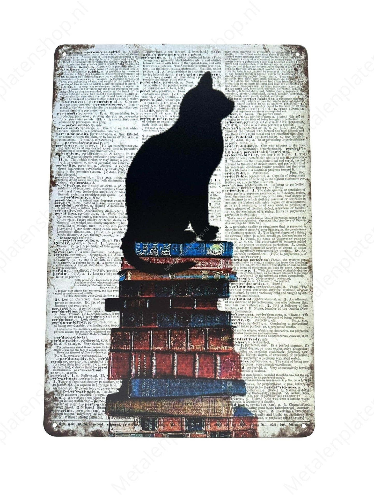 Cats Book Wall