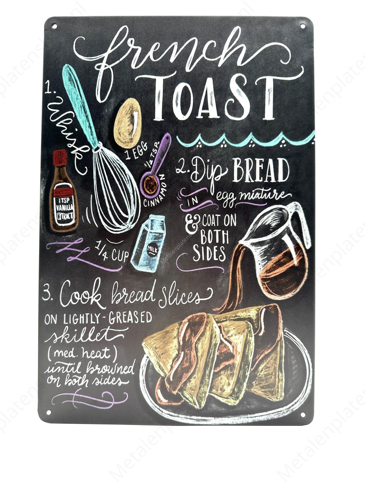 Krijtbord - French Toast