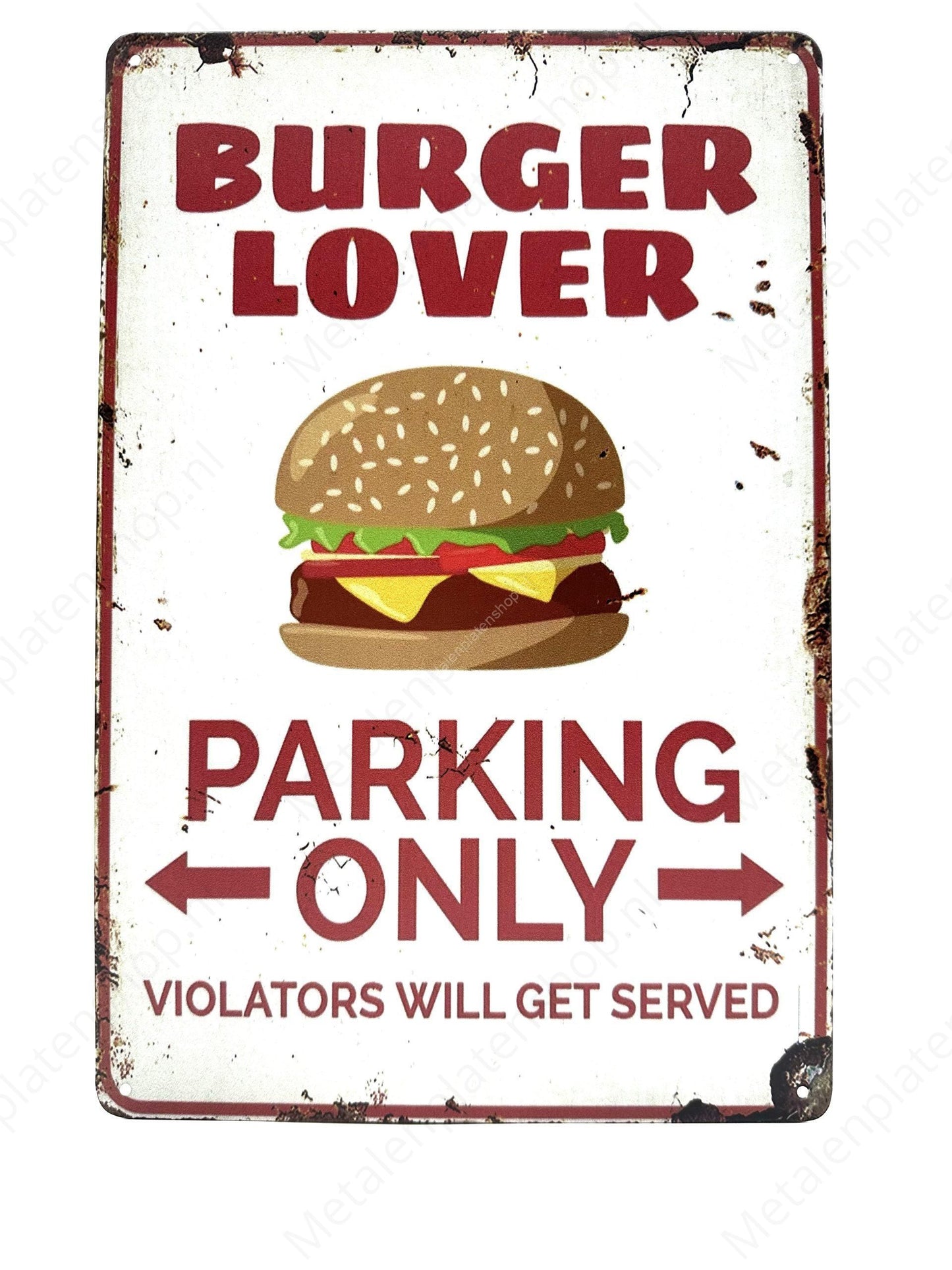 Burger Lover - Parking Only