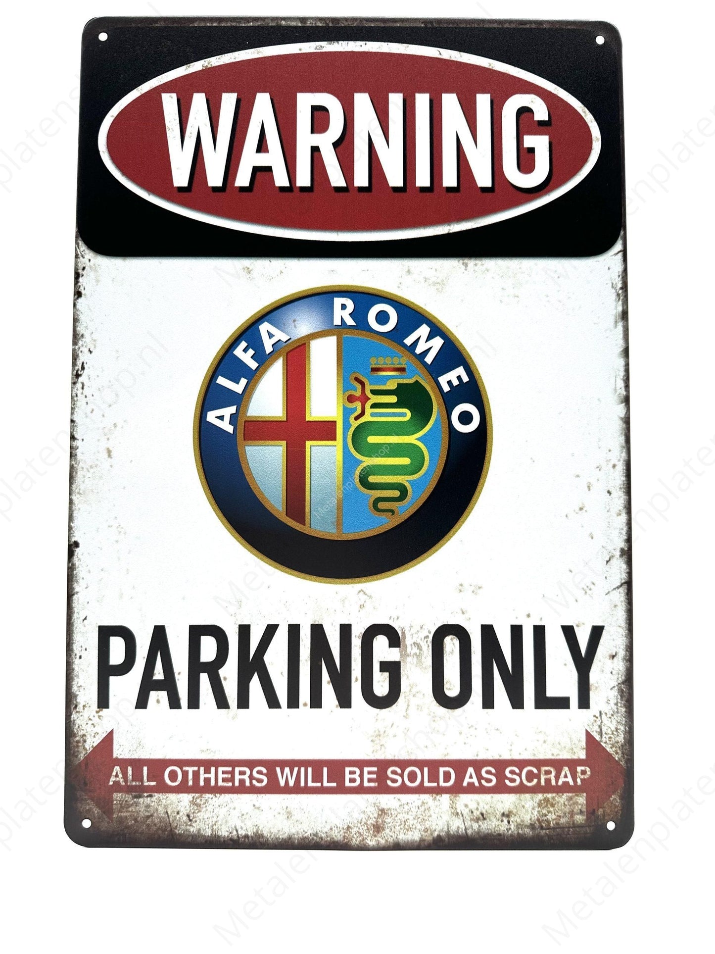 Warning Alfa Romeo