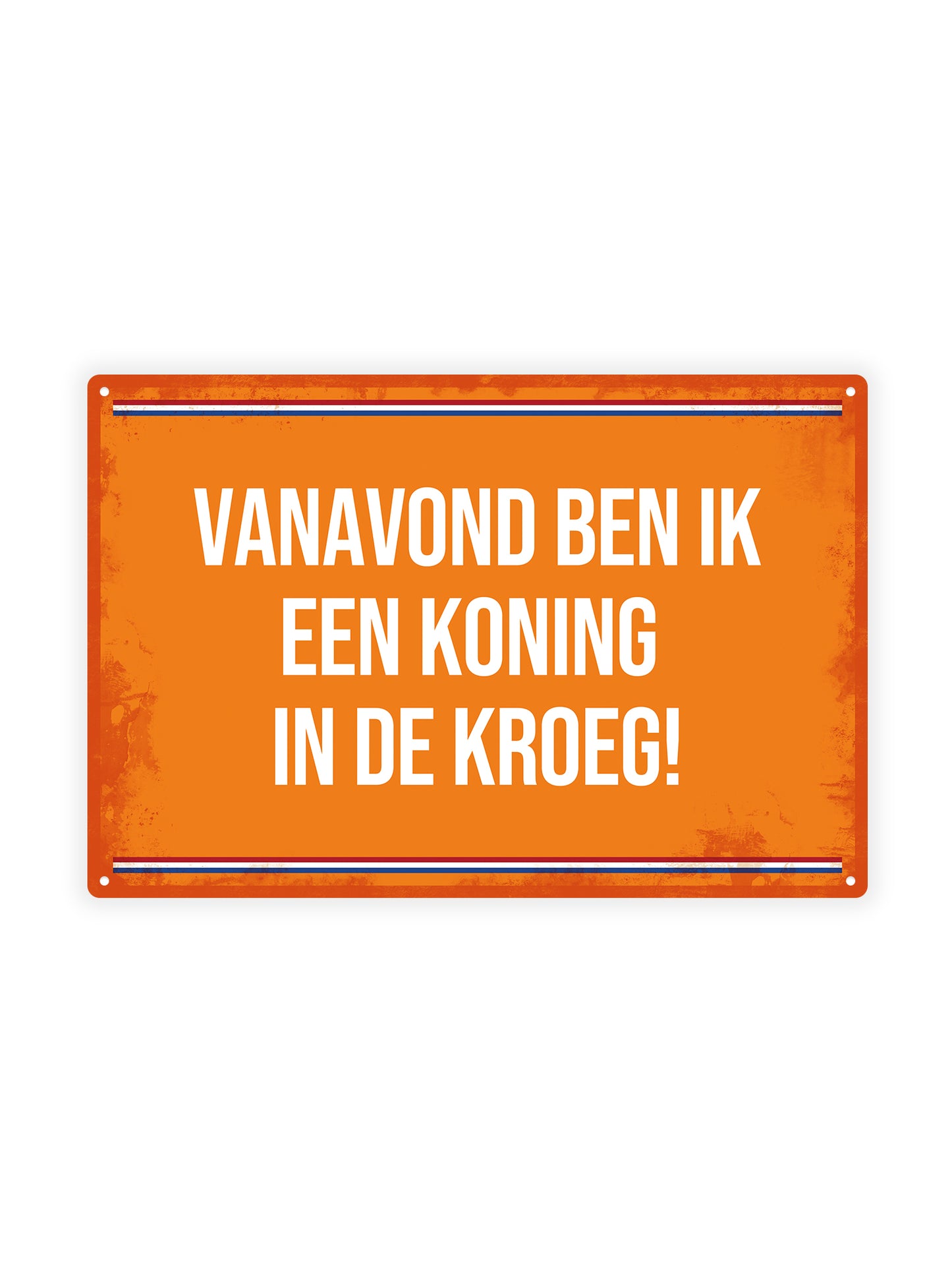 Vanavond ben ik een koning in de kroeg! - Koningsdag 2025