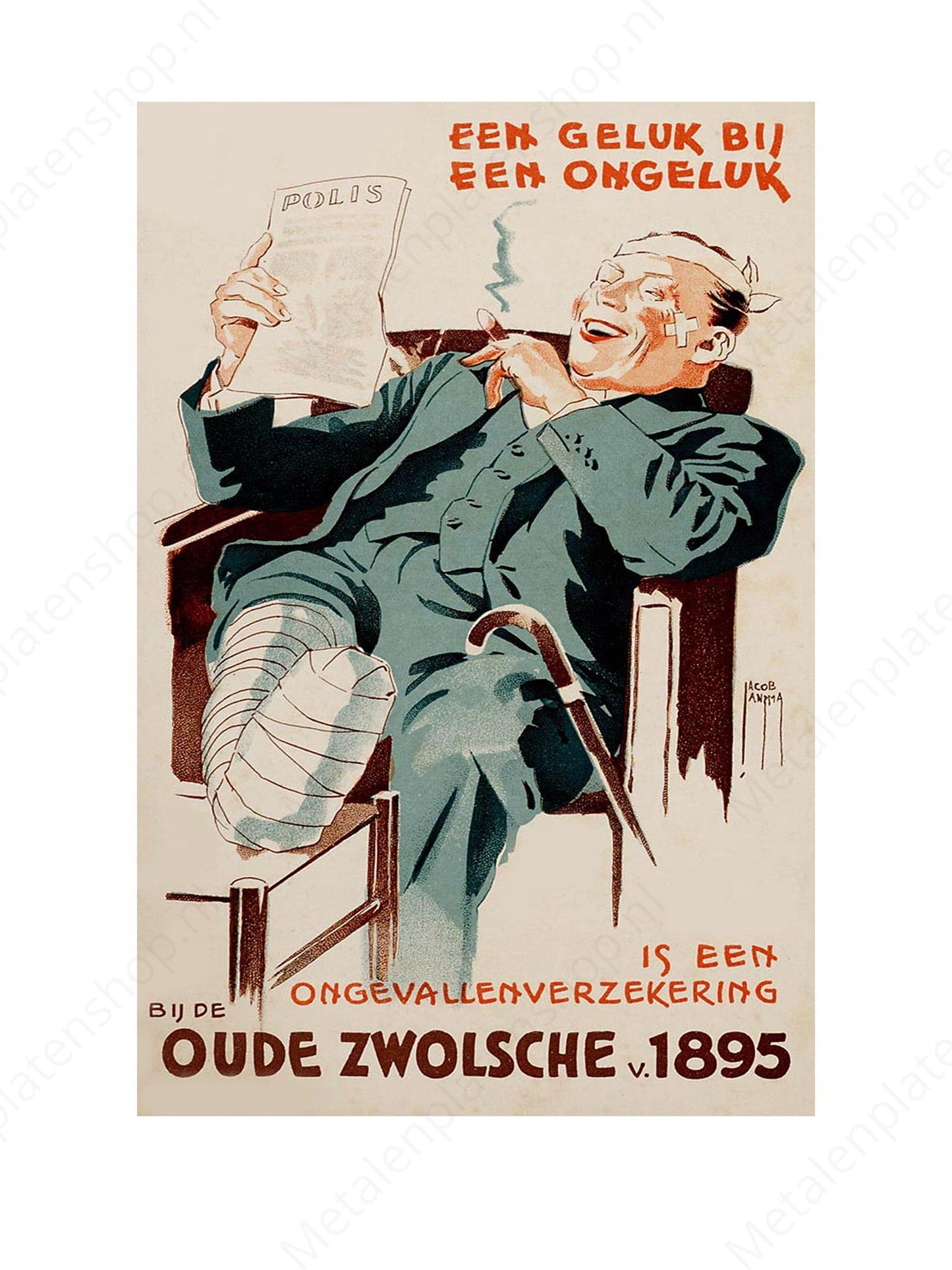 Een geluk bij een ongeluk - Ongevallenverzekering - Nostalgisch