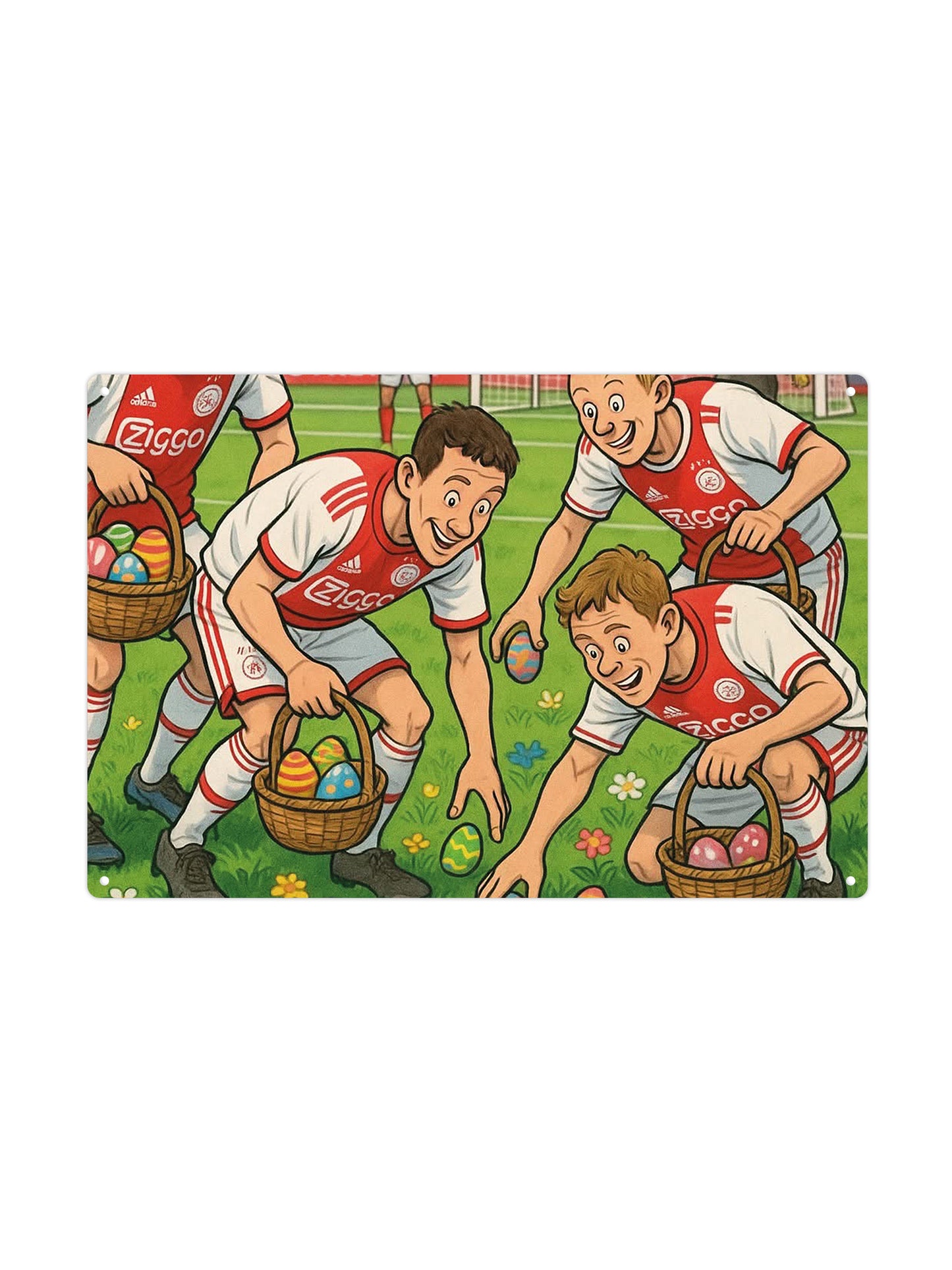 AJAX Paasdag - Metalen Wandbord