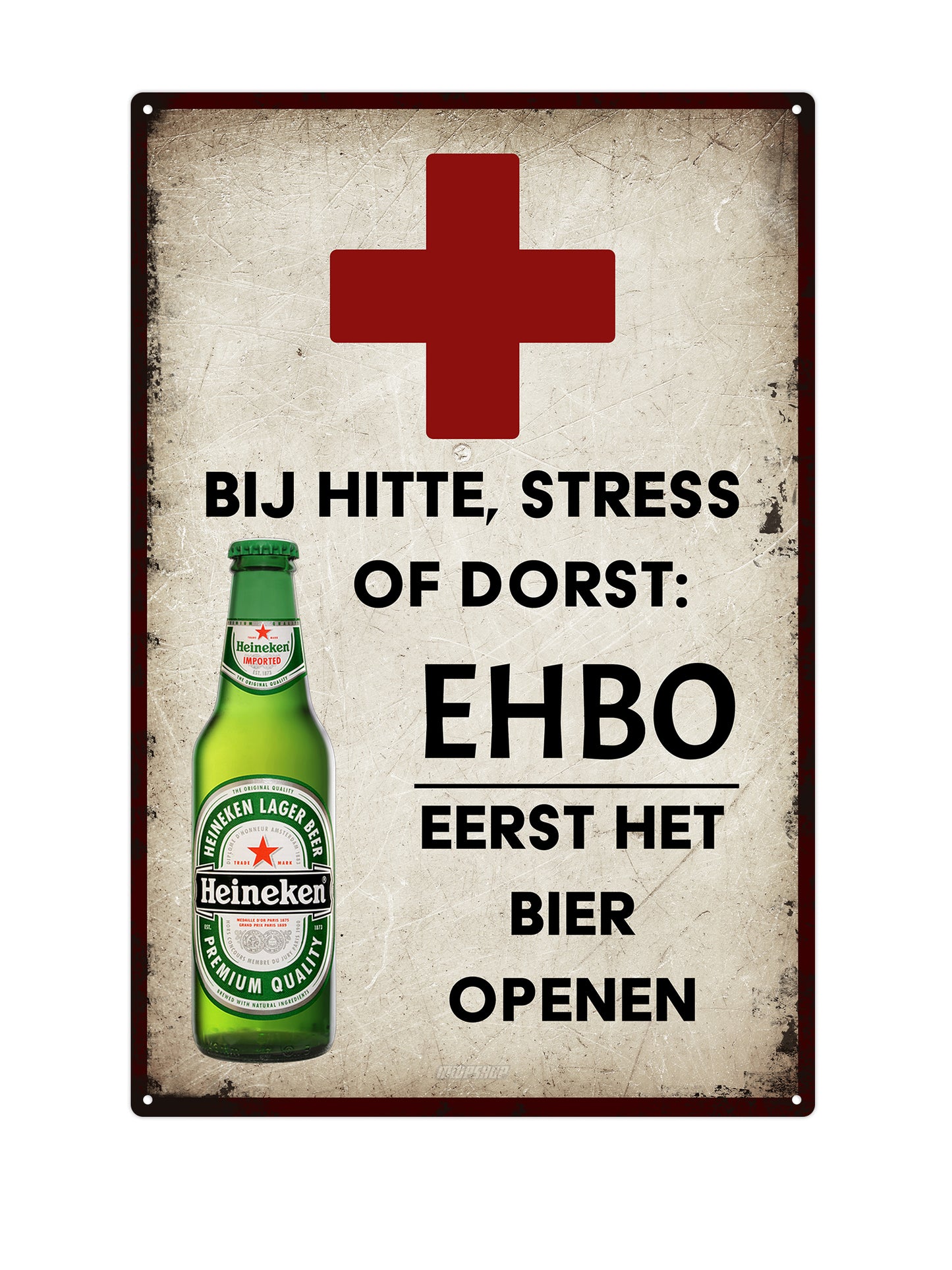 Bij hitte, stress of dorst: EHBO - Eerst Het Bier Openen