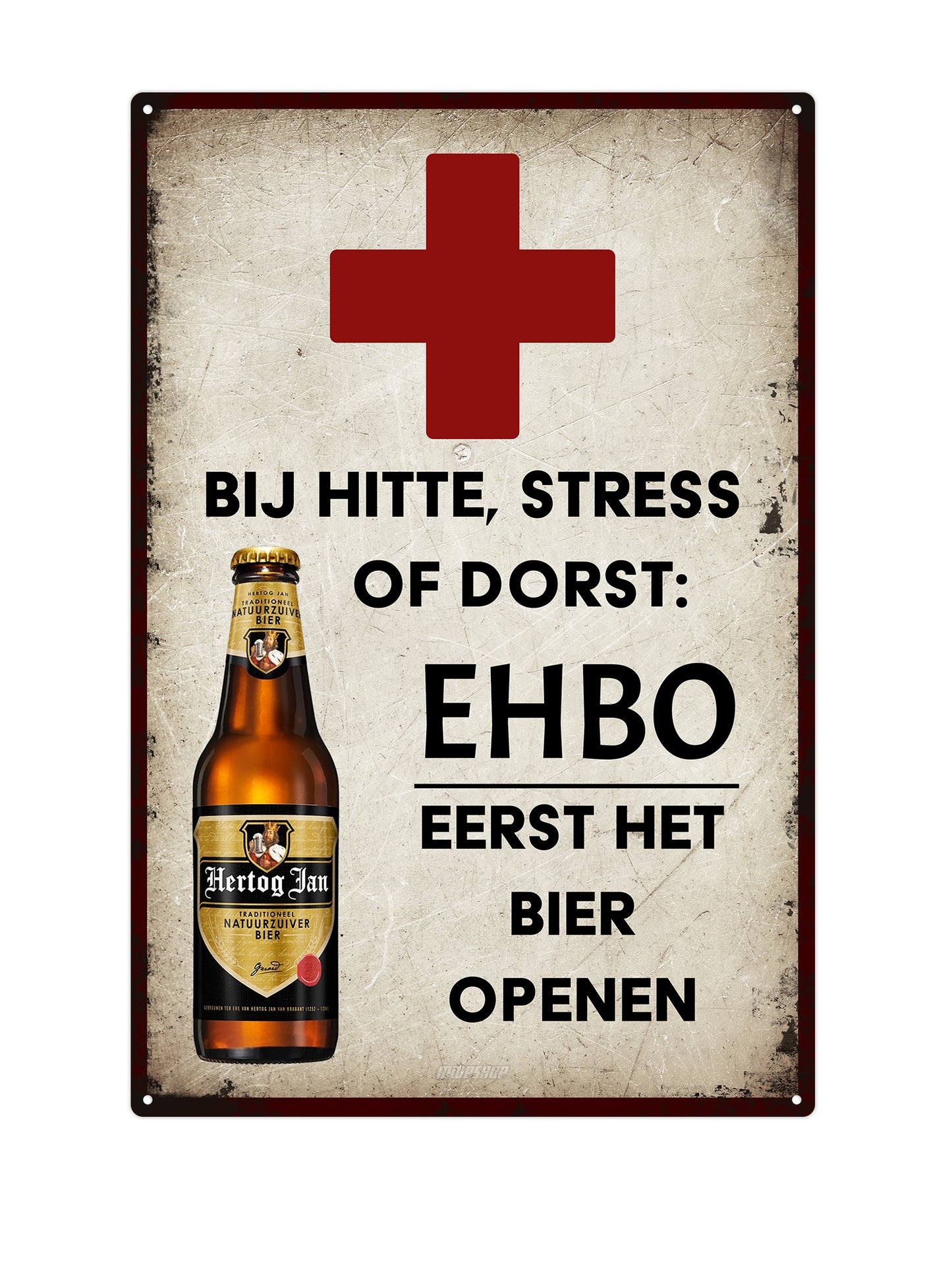 Bij hitte, stress of dorst: EHBO - Eerst Het Bier Openen