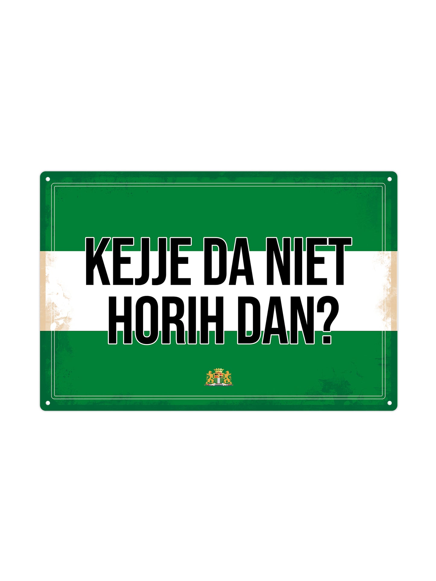 Metal Wall Sign - FC Utrecht - Haller 91 Shirt