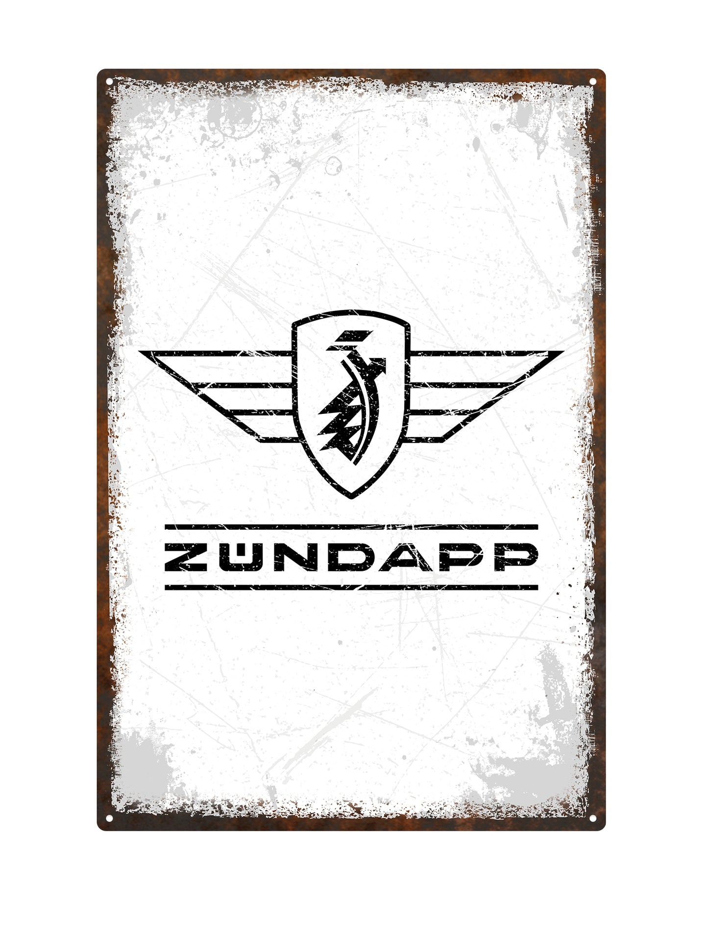 Zundapp - Metalen Wandbord
