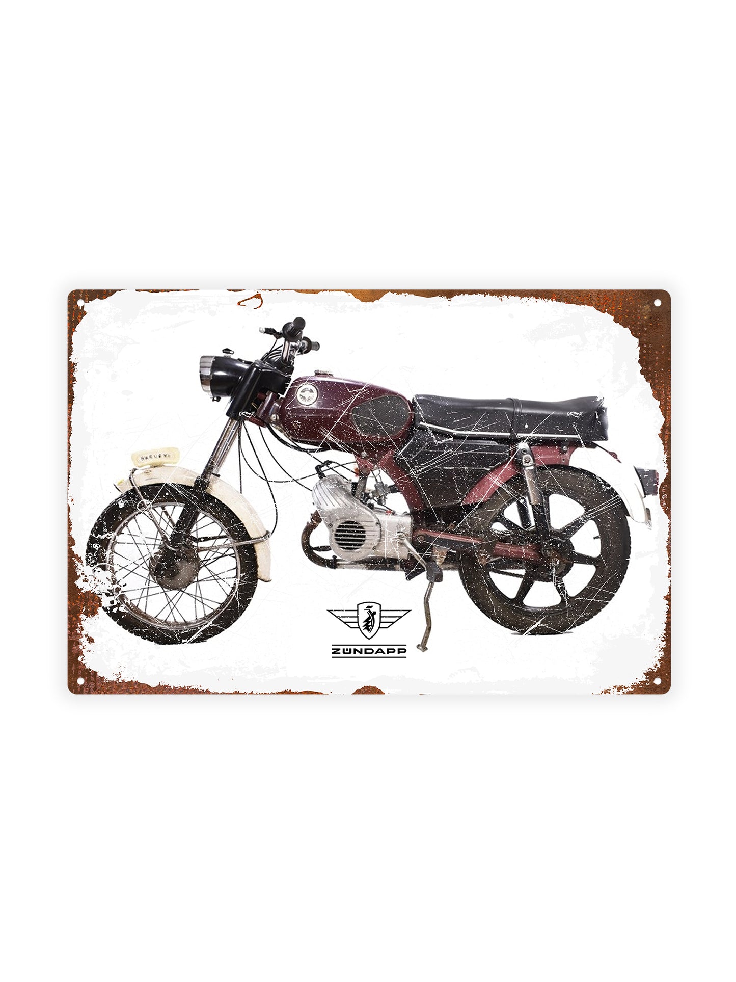 Zundapp - Metalen Wandbord