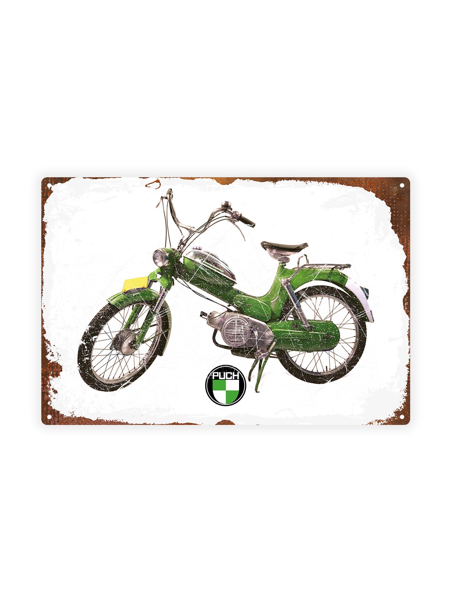 Puch - Metalen Wandbord