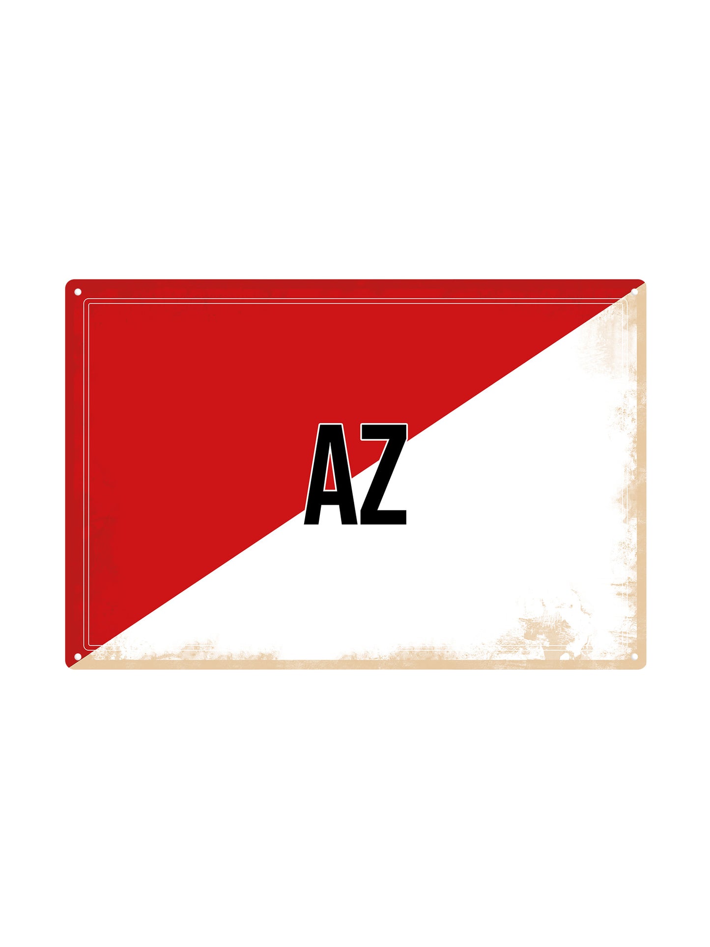 Metal Wall Sign - FC Utrecht - Haller 91 Shirt