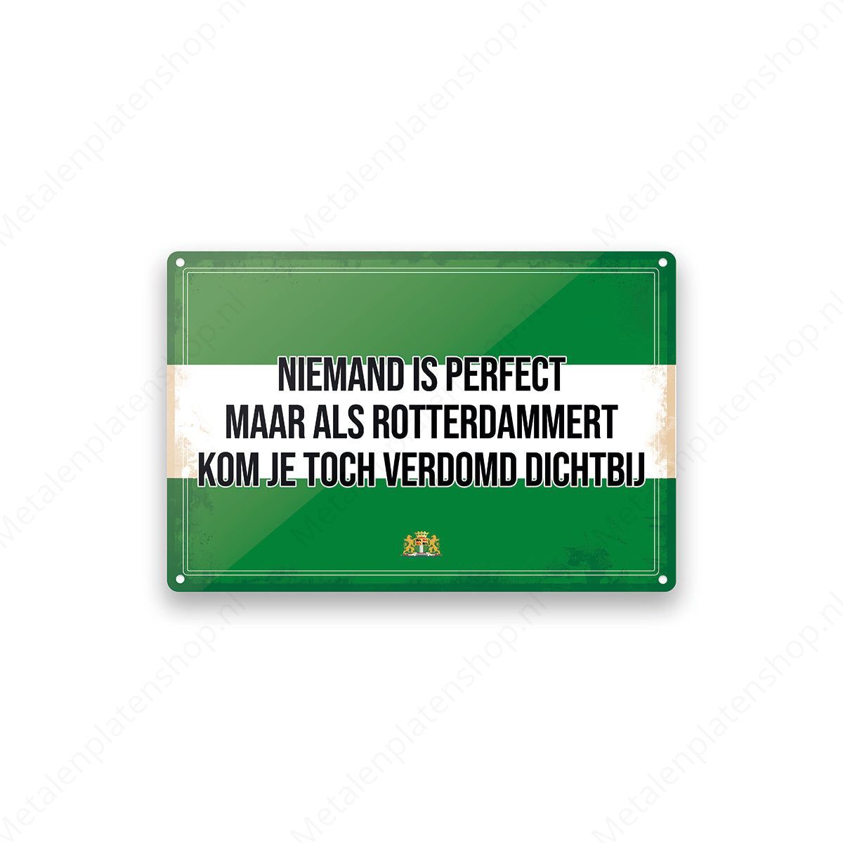 Metal Wall Sign - FC Utrecht - Haller 91 Shirt