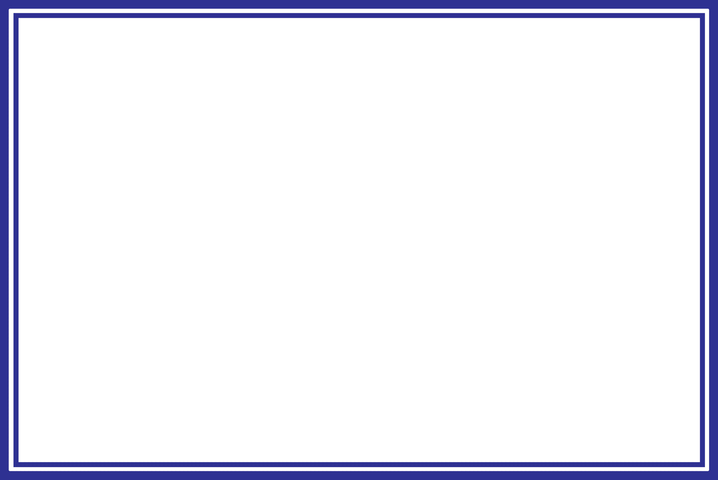 Delfter Blau mit Ihrem eigenen Text und Ornamenten - Metallwandschild
