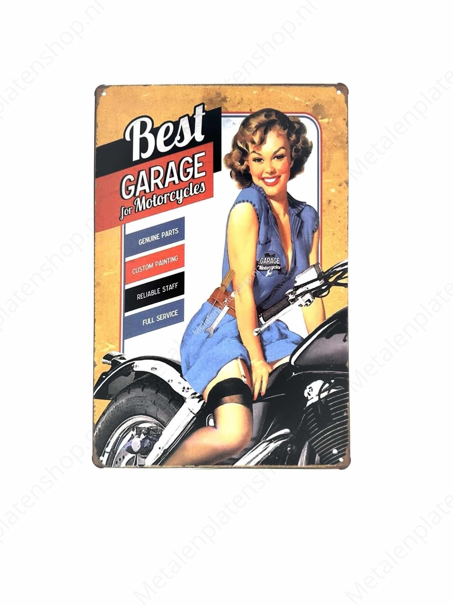 Best garage - Metal Wall Sign