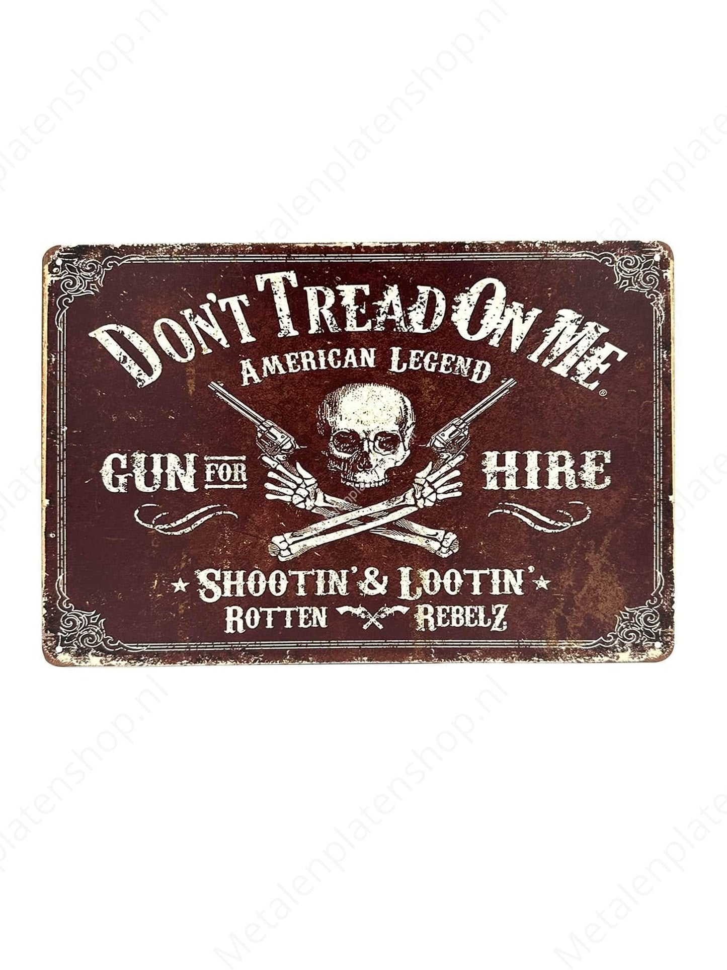 Don't tread on me American legend
