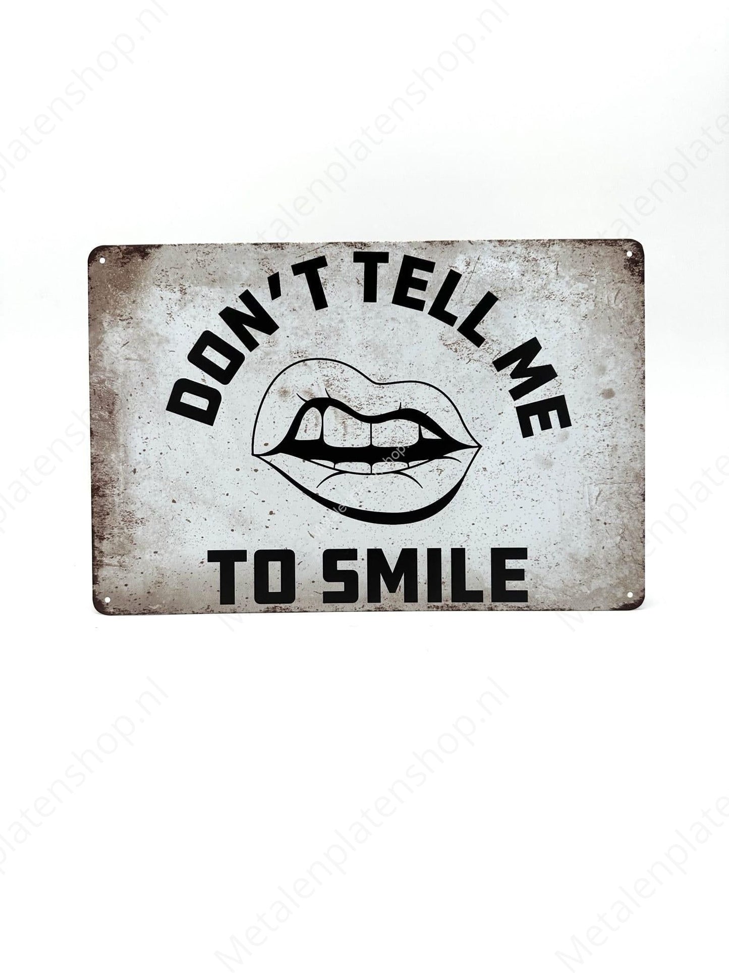 Don't tell me to smile