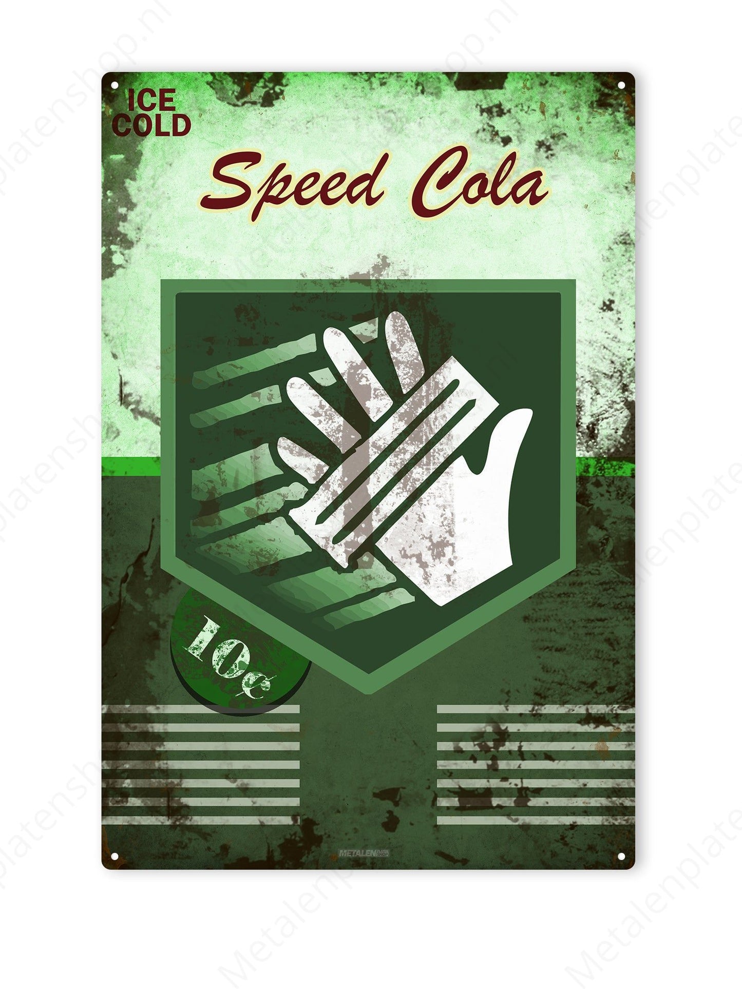 Call of Duty - Speed Cola - Metal Wall Sign