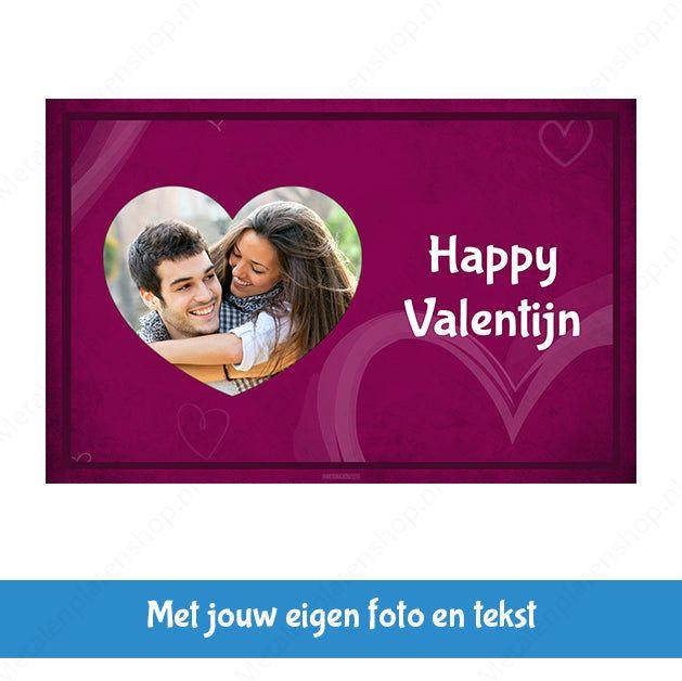 Happy Valentijn met eigen foto