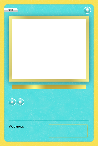 Pokemon Karte - Mit eigenem Text &amp; Foto - Metall Wandschild