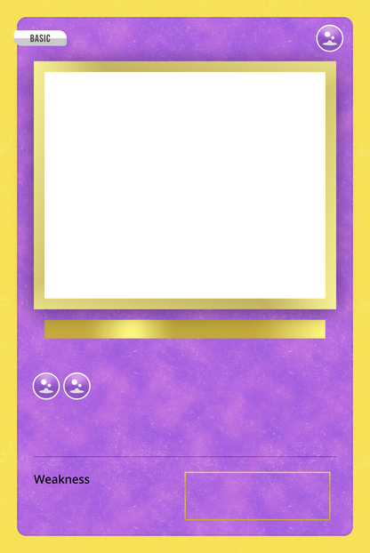 Pokemon Karte - Mit eigenem Text &amp; Foto - Metall Wandschild