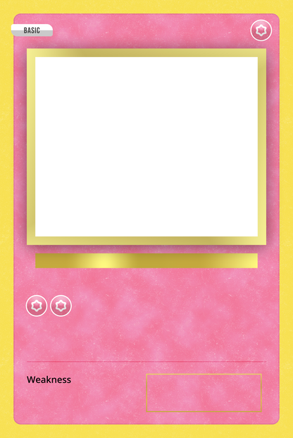 Pokemon Karte - Mit eigenem Text &amp; Foto - Metall Wandschild