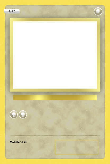 Pokemon Karte - Mit eigenem Text &amp; Foto - Metall Wandschild