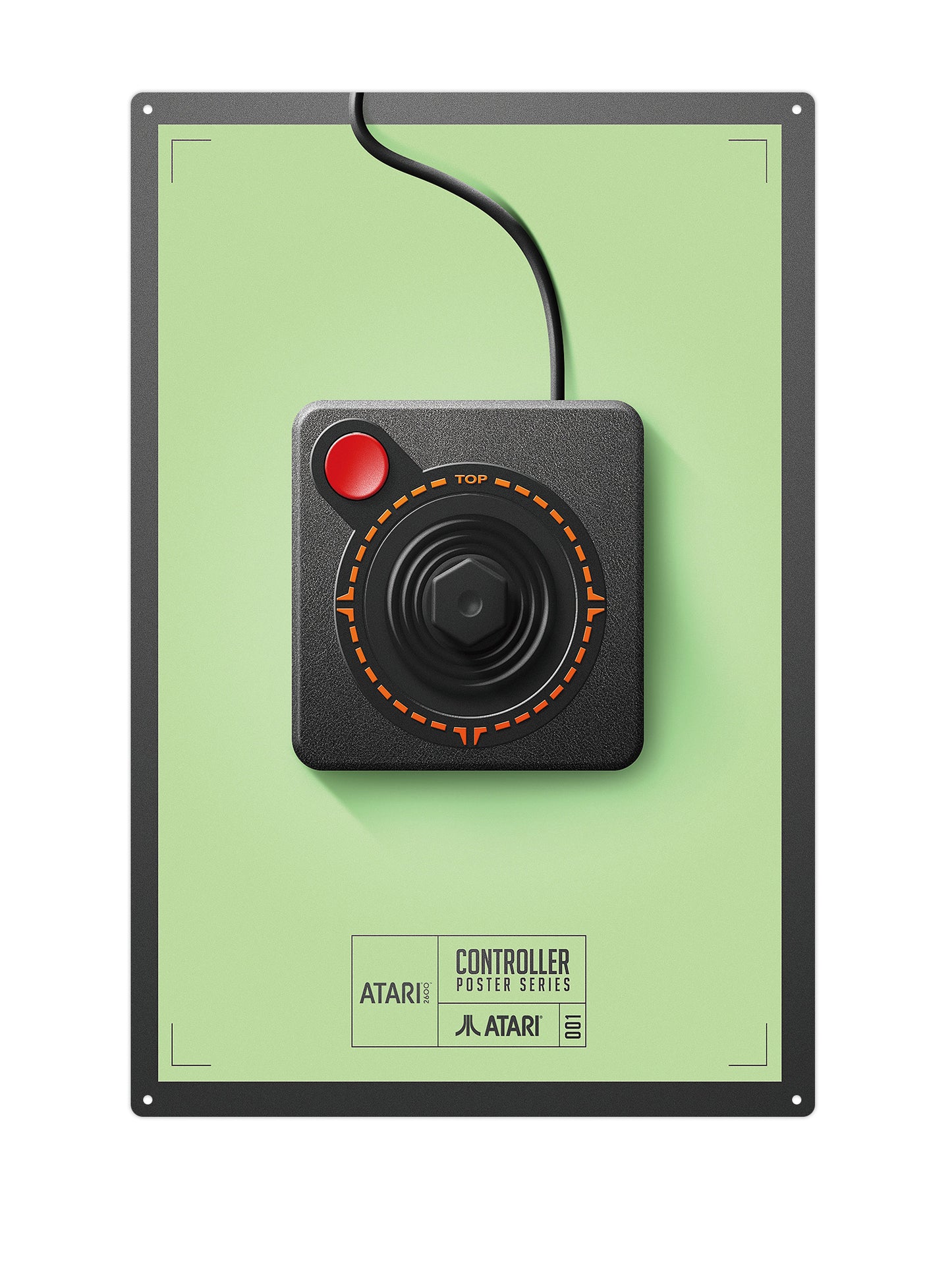 ATARI - Metalen wandbord