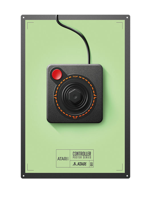 ATARI - Metalen wandbord