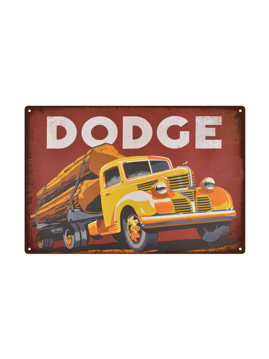 Dodge - Metalen wandbord