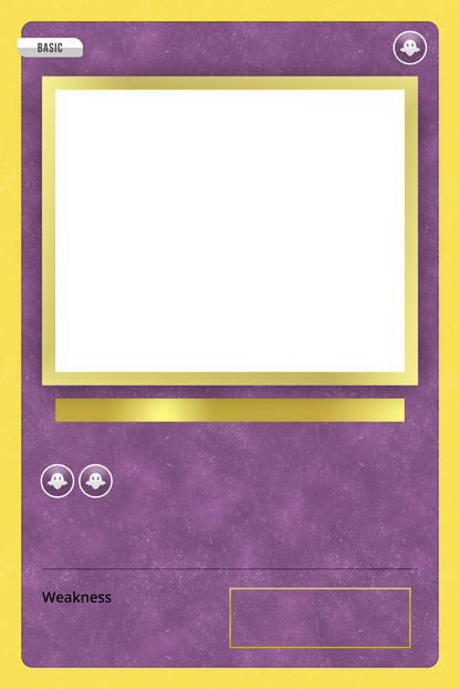 Pokemon Karte - Mit eigenem Text &amp; Foto - Metall Wandschild