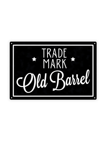 Trade mark old barrel - Cafe bord
