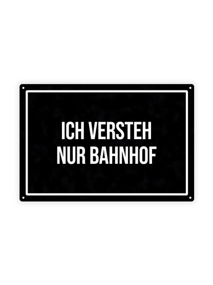 Ich Versteh Nur Bahnhof
