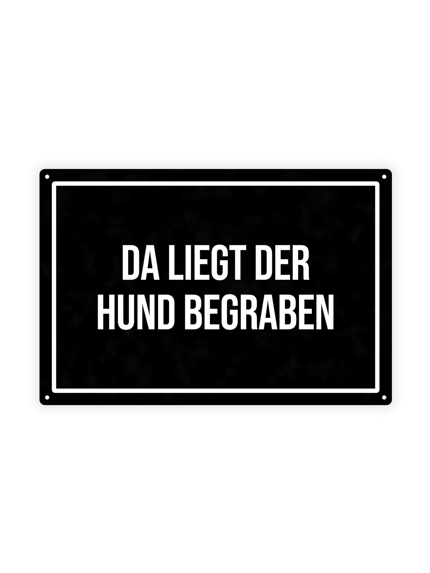 Da Liegt Der Hund Begraben