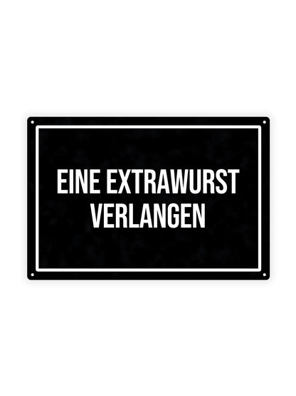 Ein Extrawurst Verlangen