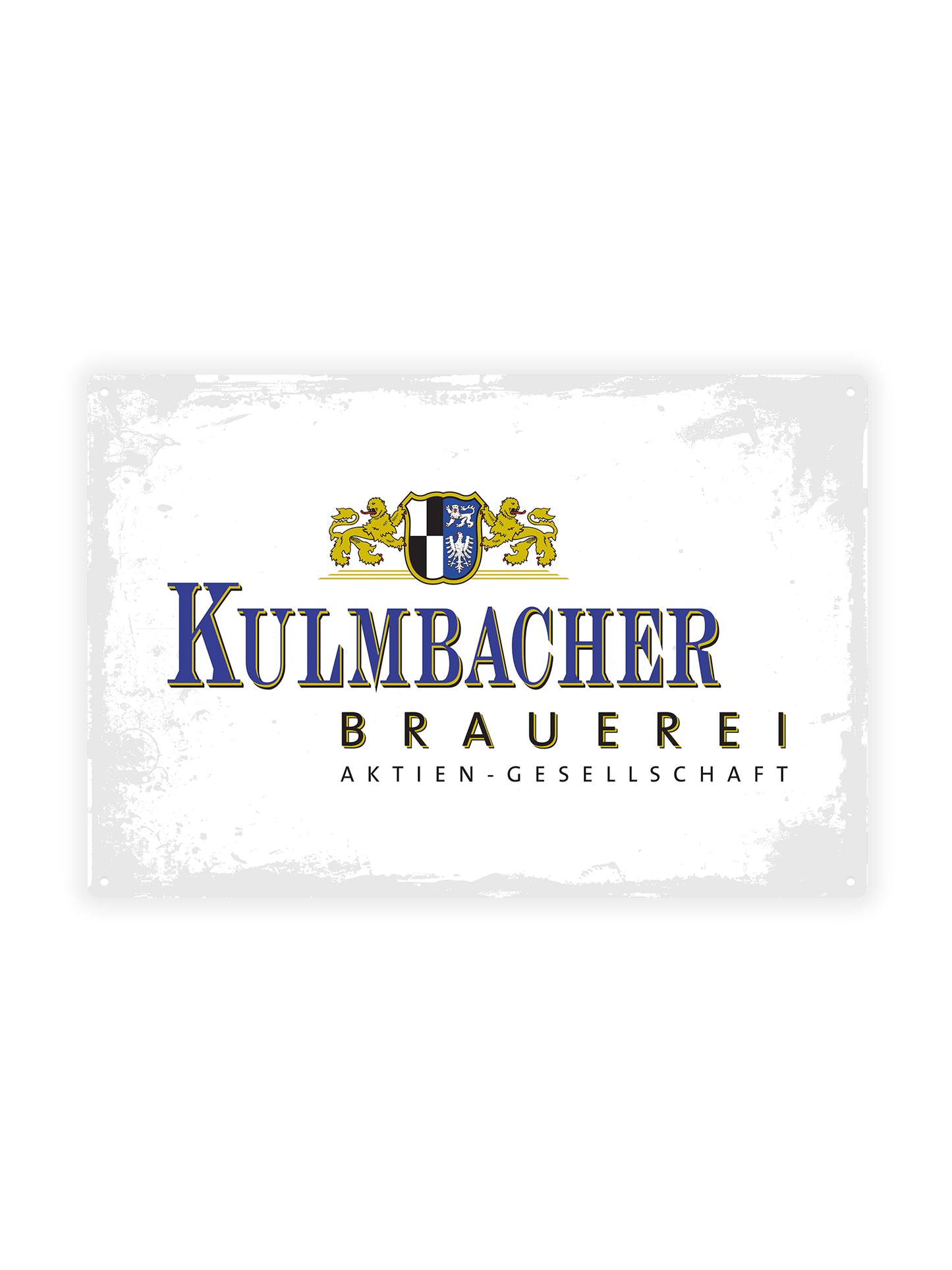Kulmbacher - Metalen Wandbord
