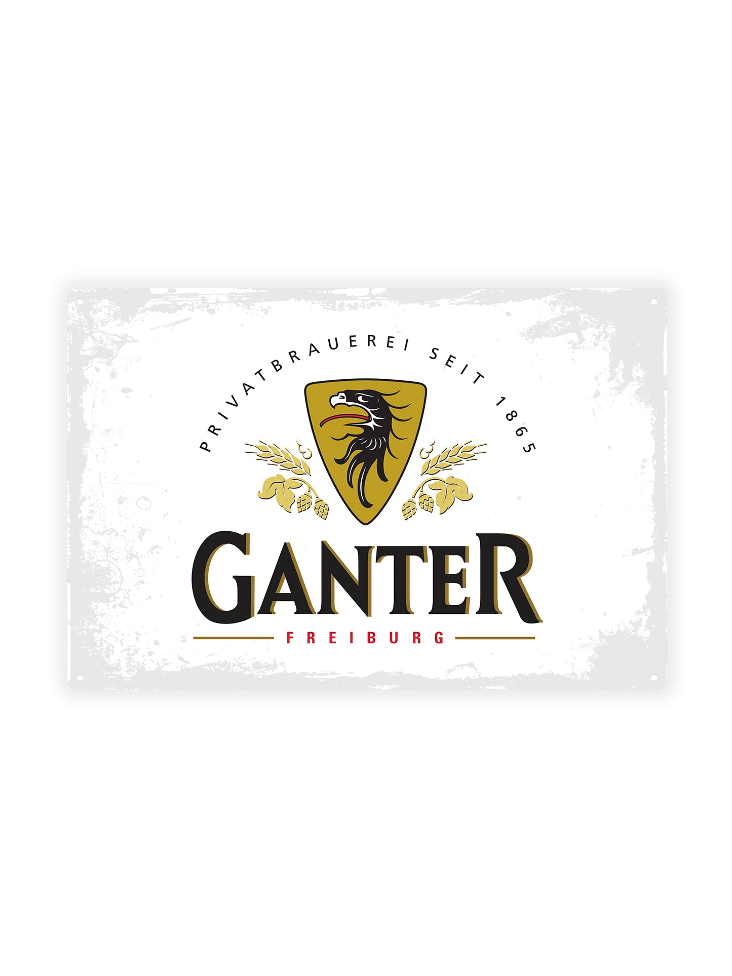 Ganter - Metalen Wandbord
