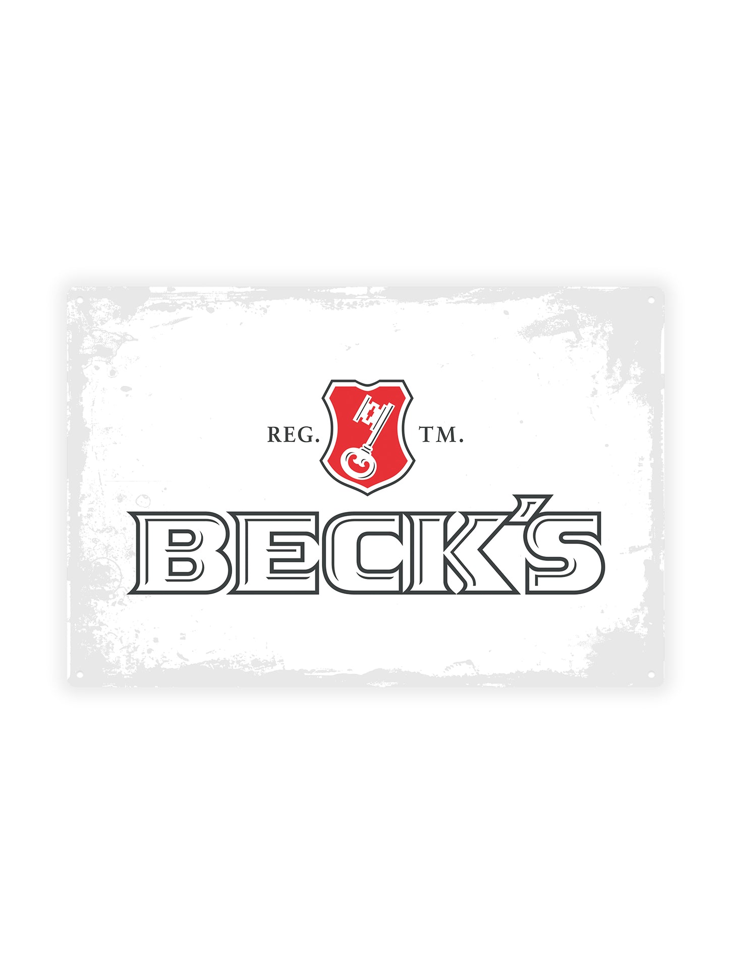 Becks - Metalen Wandbord