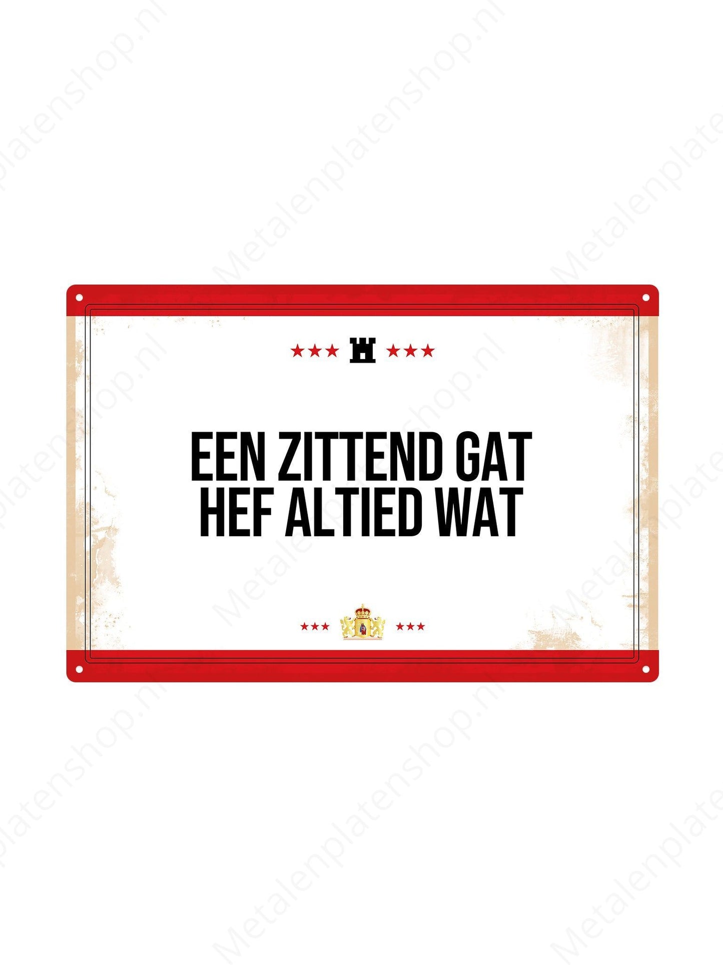 Metal Wall Sign - FC Utrecht - Haller 91 Shirt